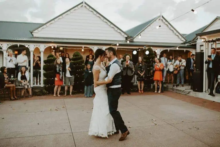 Abbeville Estate wedding first dance