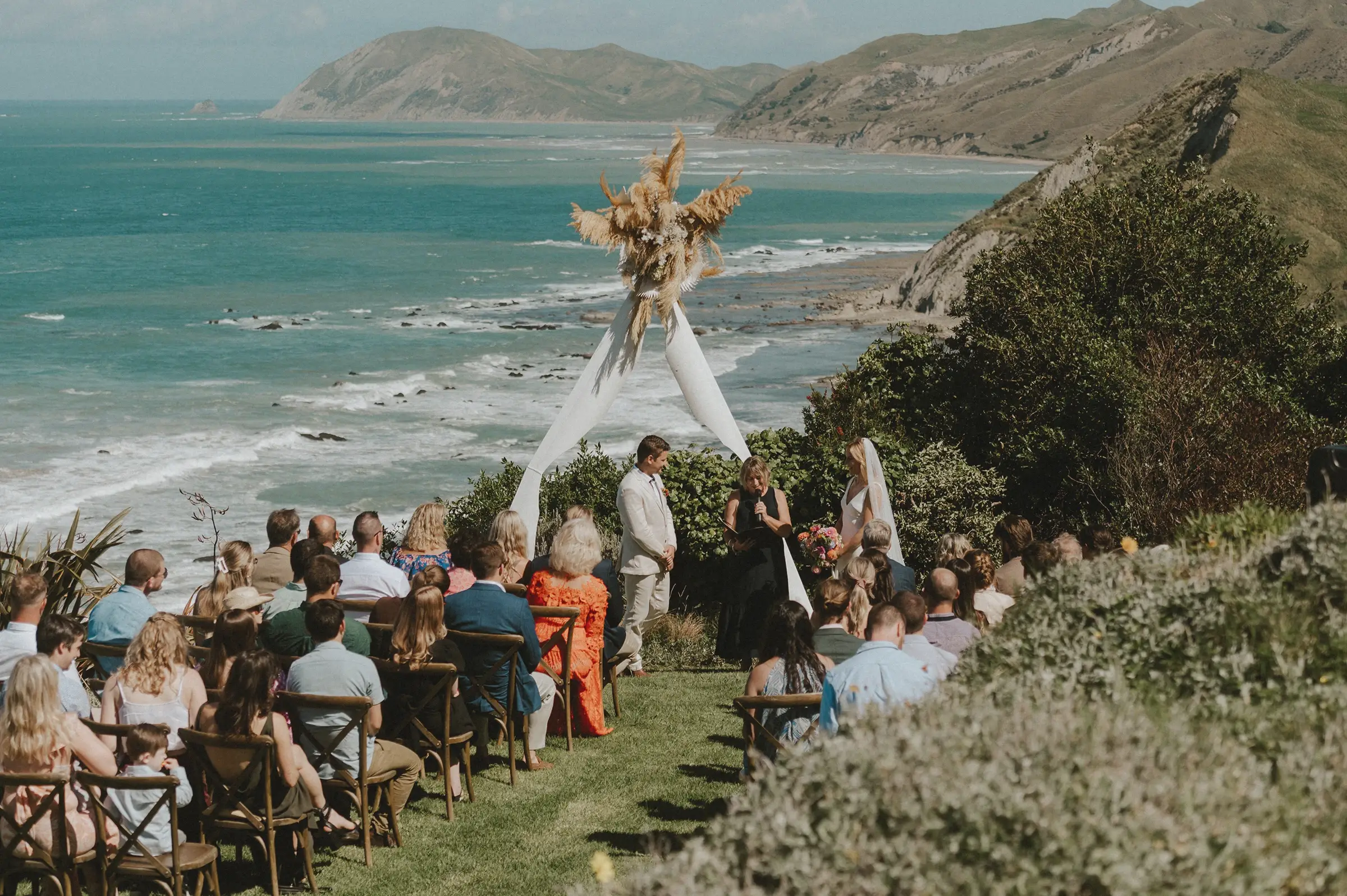 Tidal Waters Loglodge wedding Gisborne